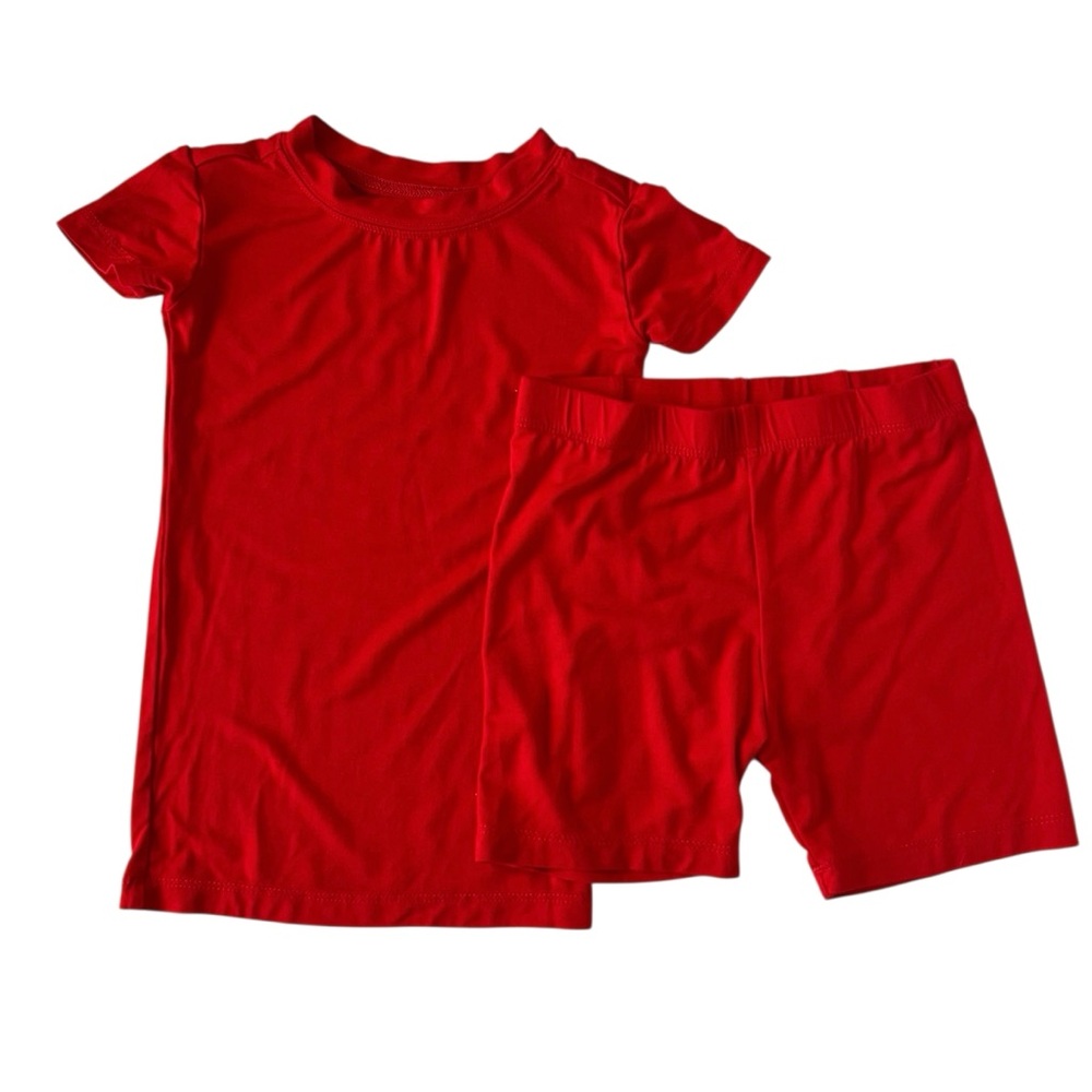 Plain Jane red modal pajama set